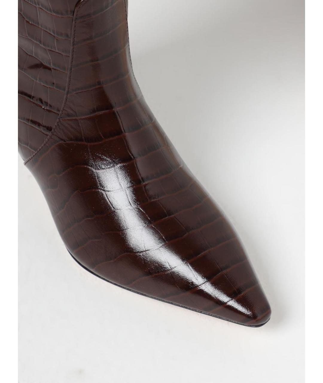 STUART WEITZMAN Коричневые сапоги, фото 4