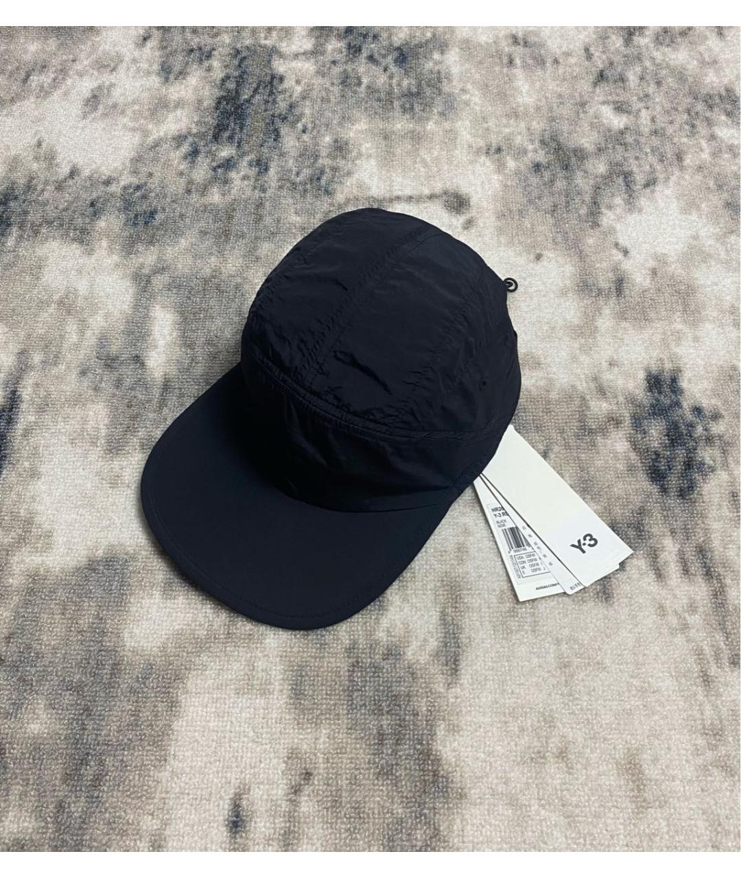 Y-3 Черная кепка/бейсболка, фото 3