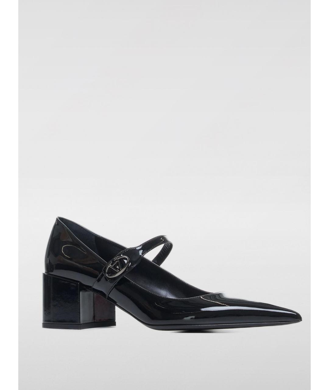 VALENTINO Черные кожаные туфли, фото 2