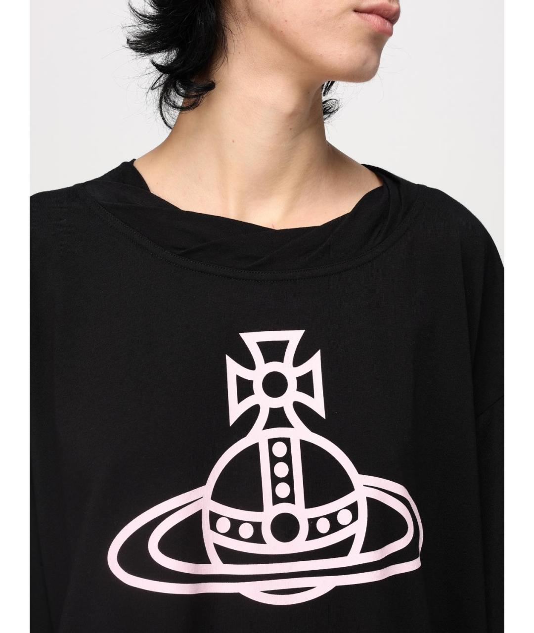 VIVIENNE WESTWOOD Черное повседневное платье, фото 4