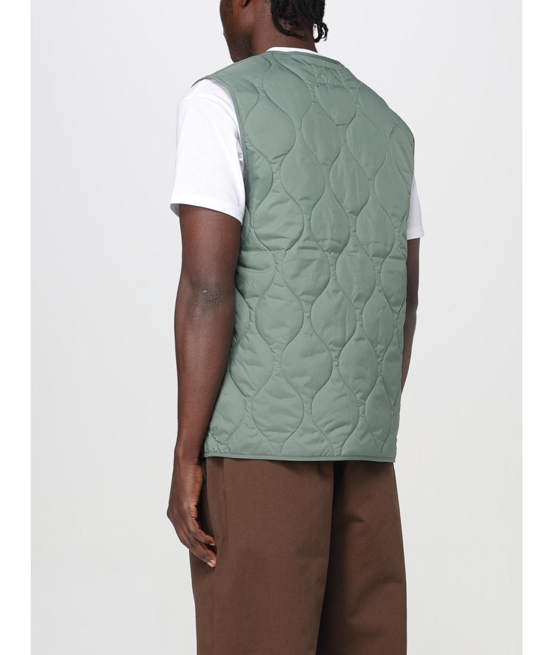 CARHARTT WIP Зеленый синтетический жилет, фото 4