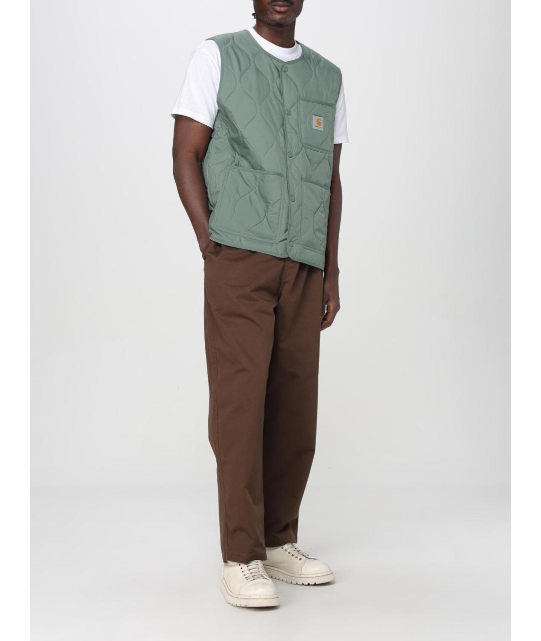 CARHARTT WIP Зеленый синтетический жилет, фото 3