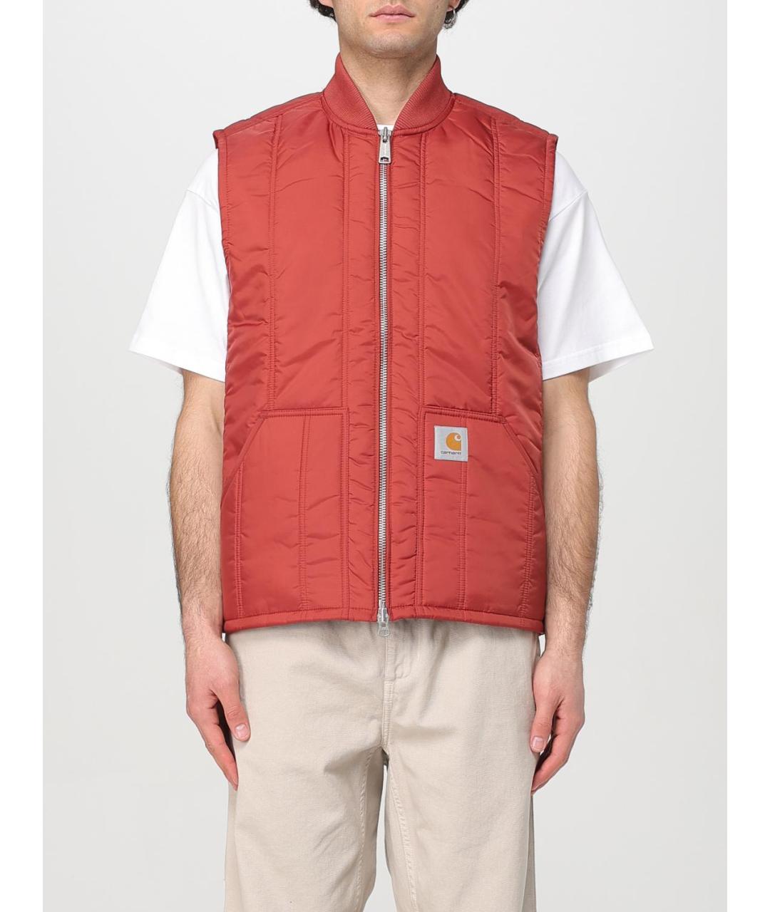 CARHARTT WIP Оранжевый жилет, фото 2