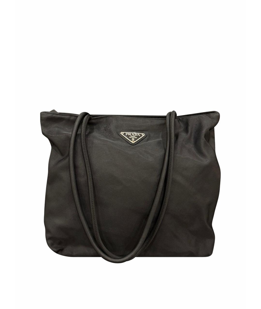 PRADA Черная сумка тоут, фото 1