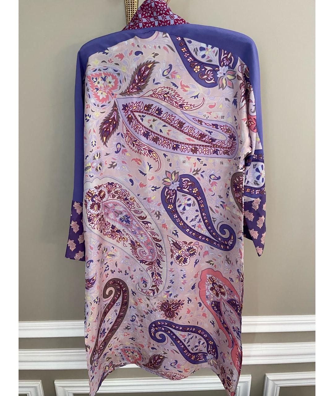 ETRO Фиолетовая шелковая туника, фото 2