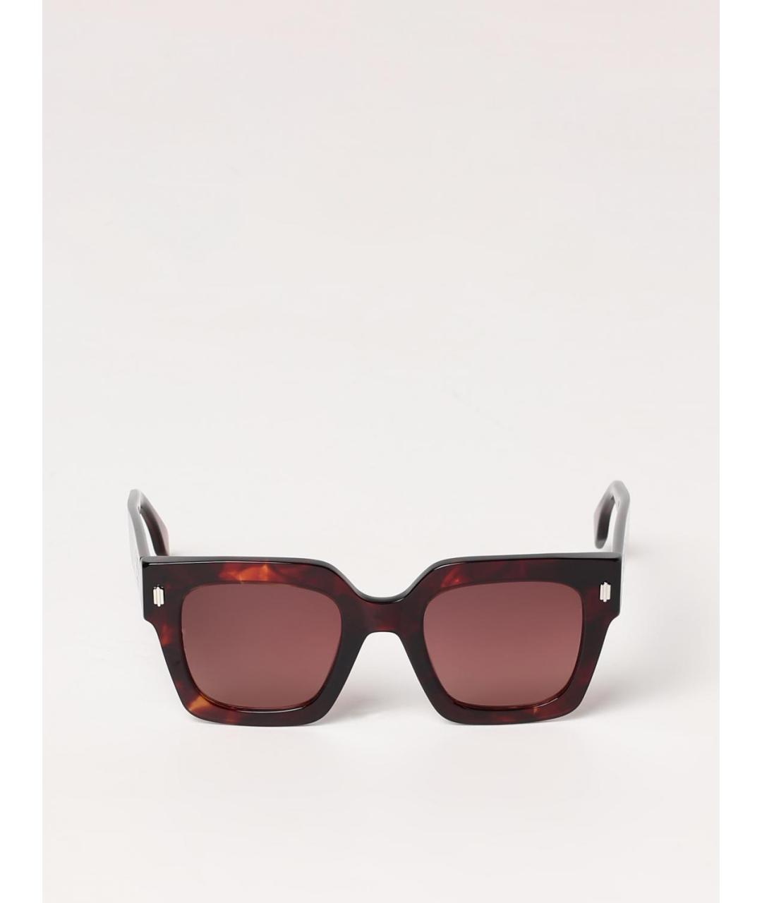 FENDI Красные солнцезащитные очки, фото 2