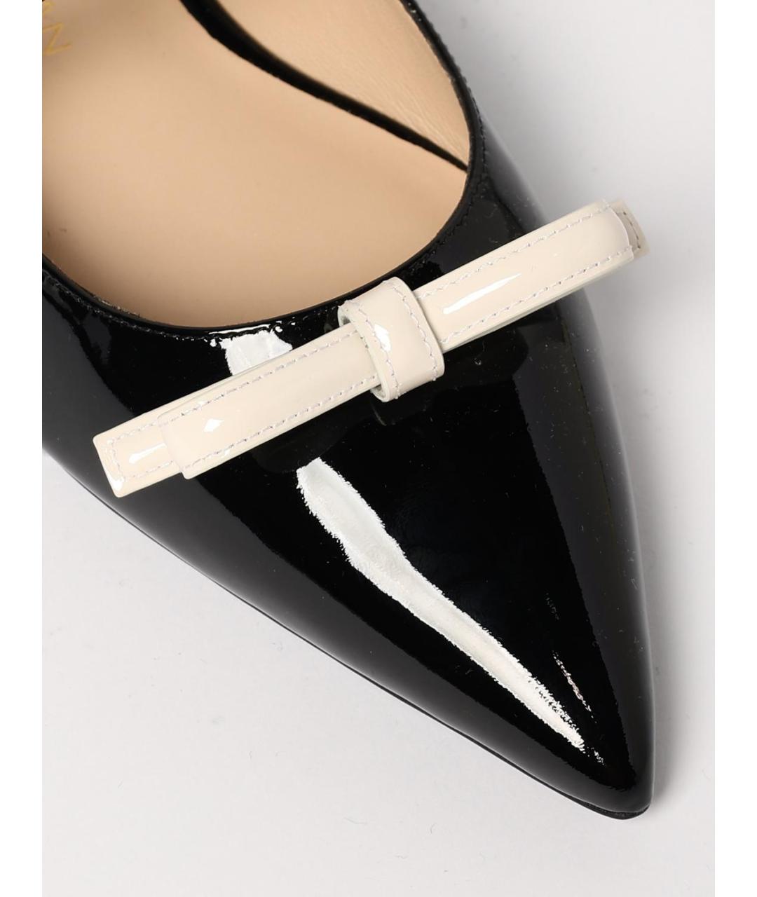 STUART WEITZMAN Черные балетки, фото 4