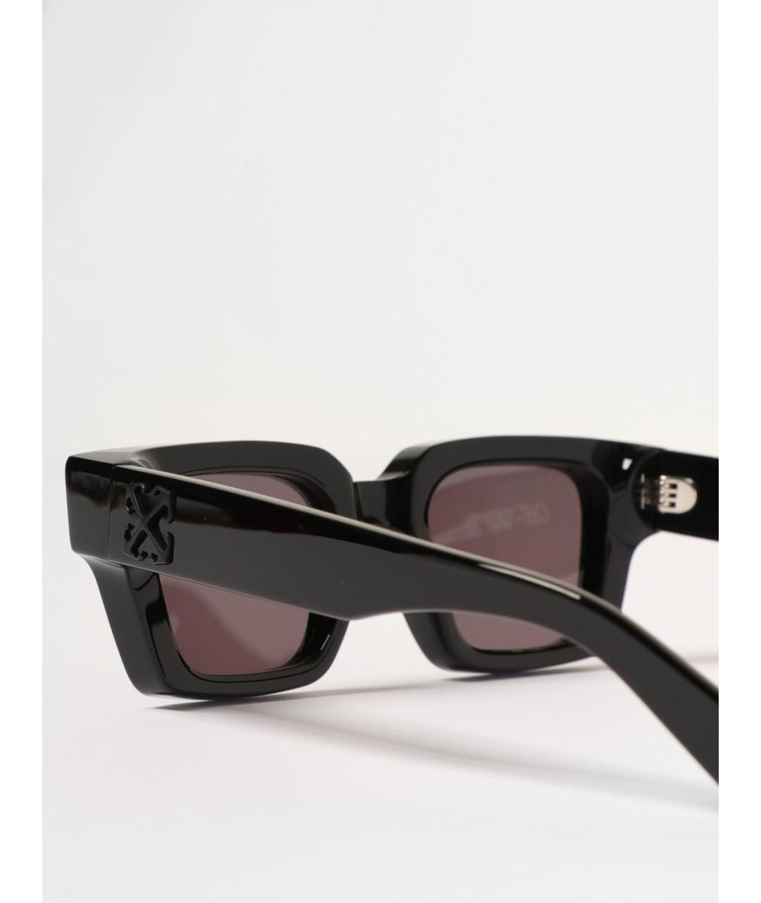OFF-WHITE Черные солнцезащитные очки, фото 4