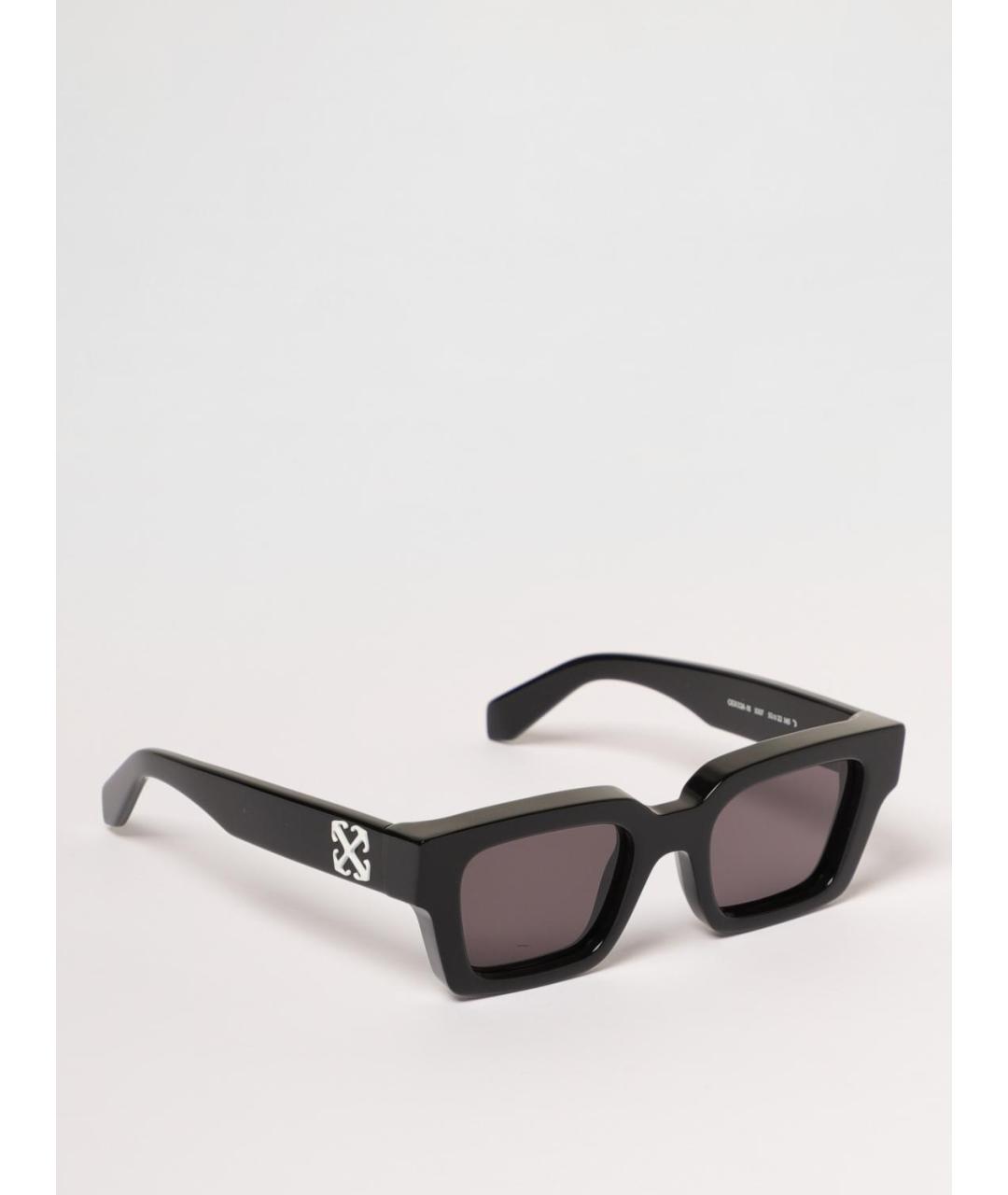 OFF-WHITE Черные солнцезащитные очки, фото 5