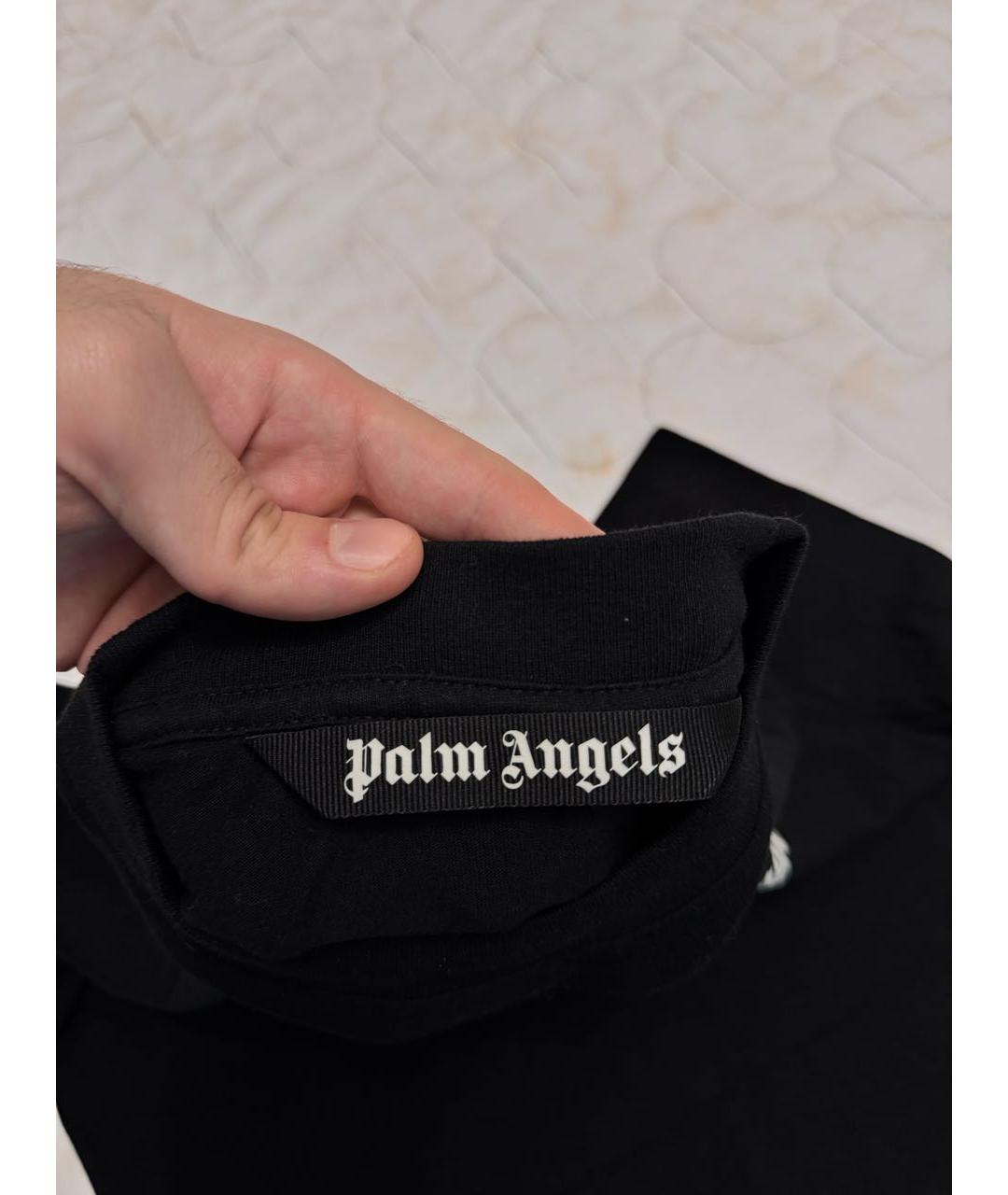 PALM ANGELS Черная футболка, фото 3