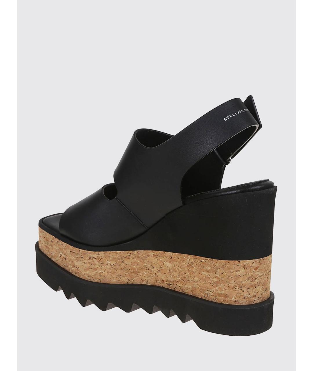 STELLA MCCARTNEY Черные босоножки, фото 3