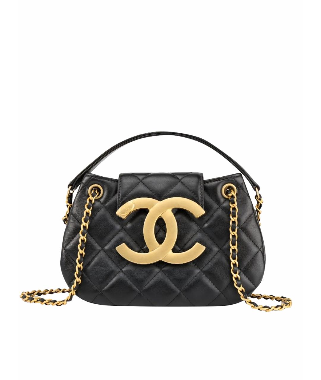 CHANEL Черная сумка через плечо, фото 1