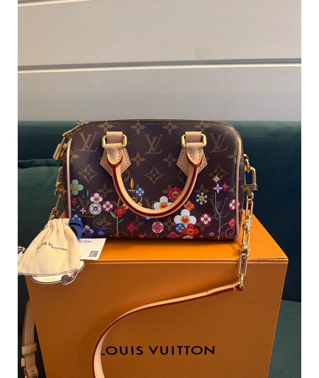 LOUIS VUITTON Мульти кожаная сумка с короткими ручками, фото 4