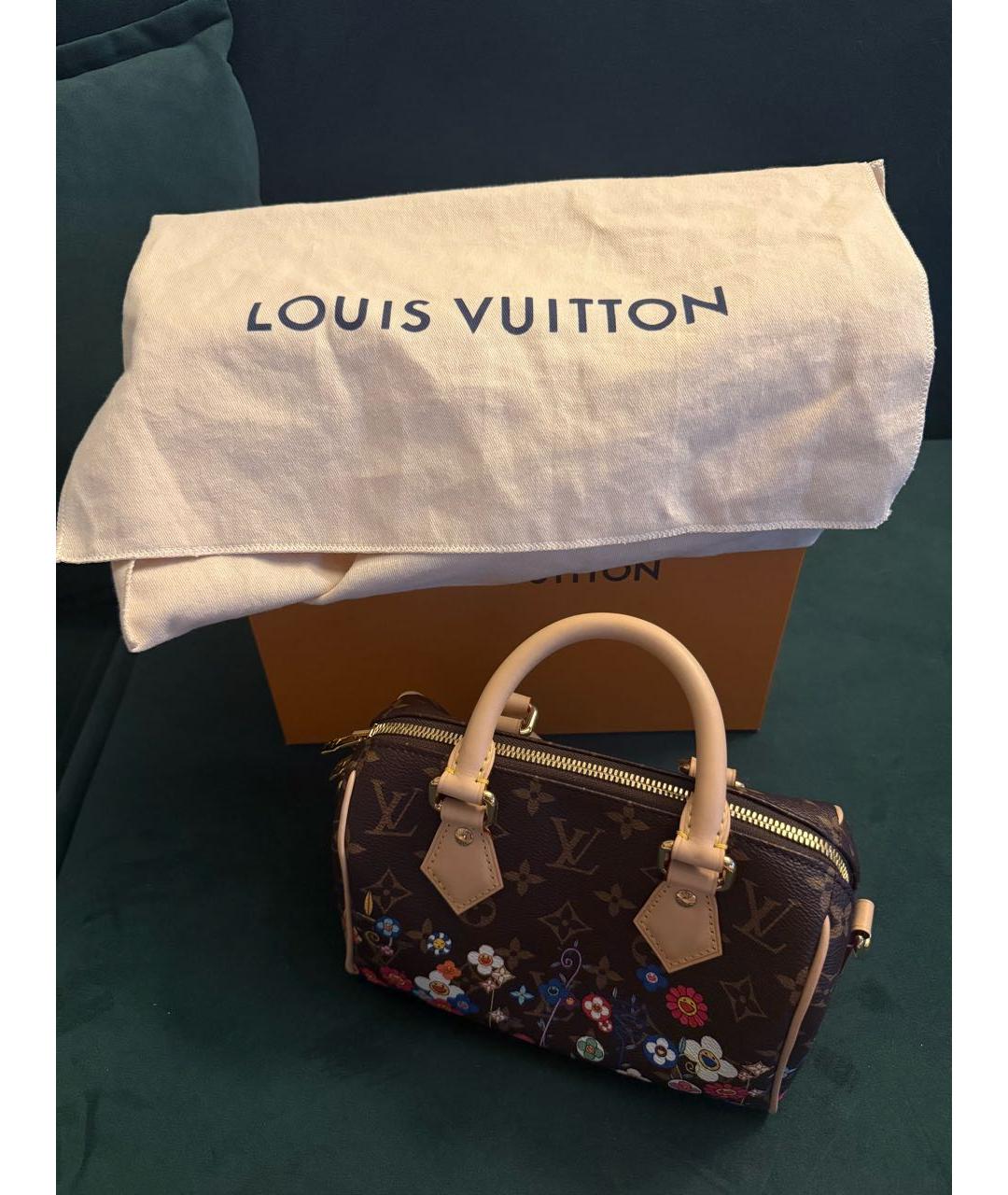 LOUIS VUITTON Мульти кожаная сумка с короткими ручками, фото 3
