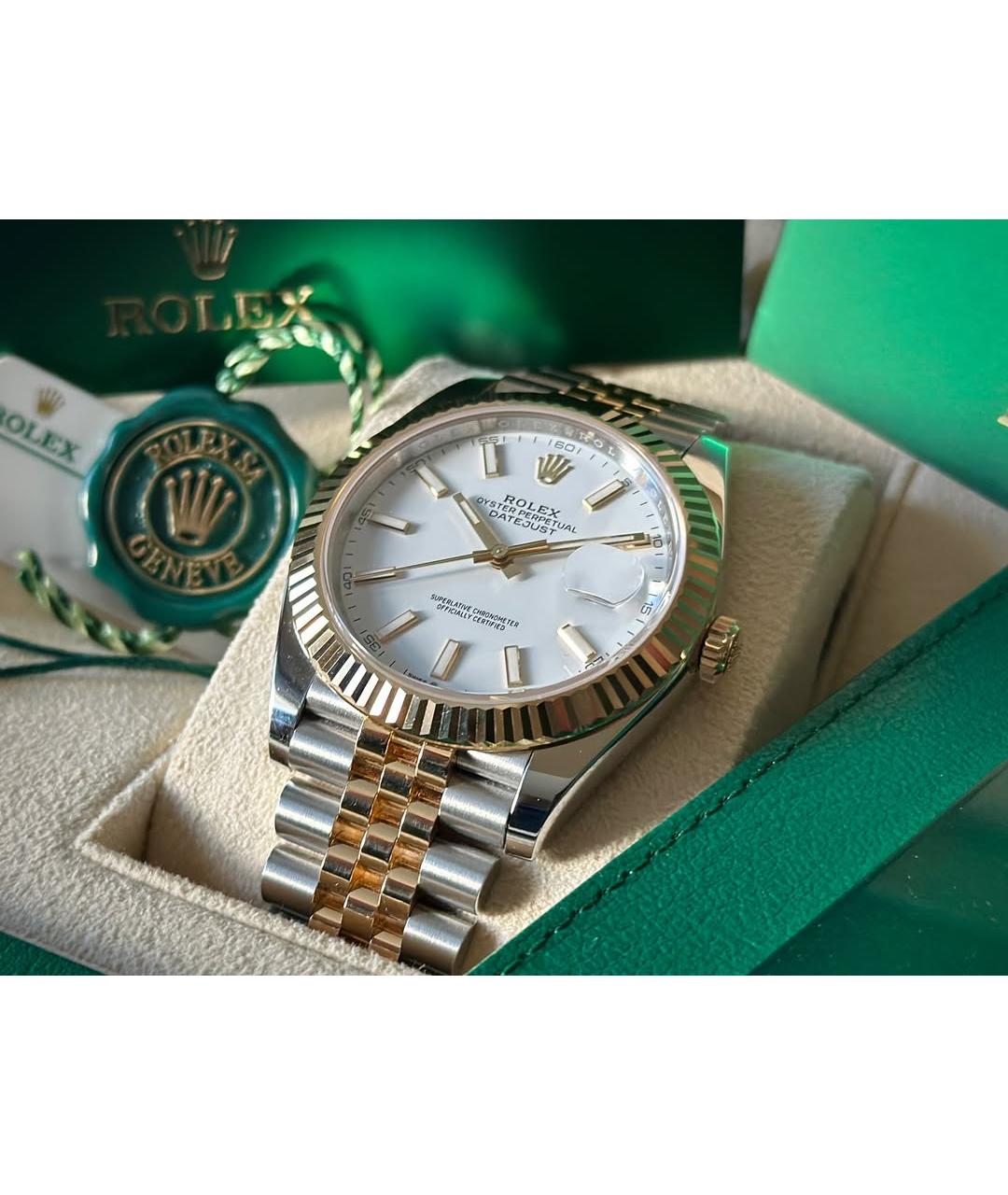 ROLEX Часы из желтого золота, фото 4