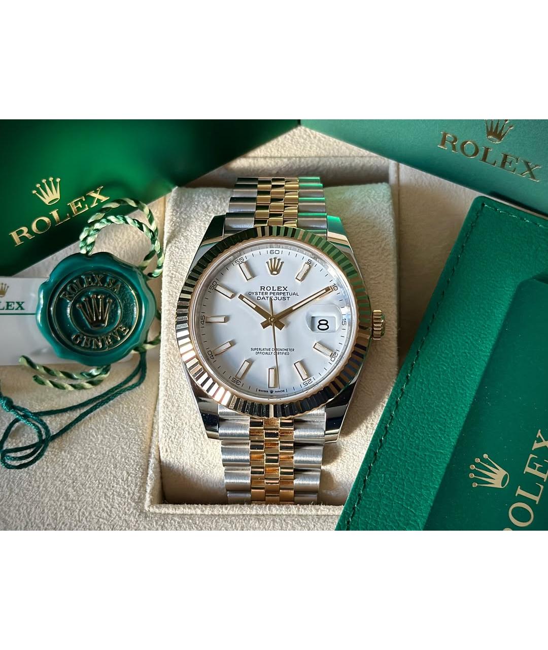 ROLEX Часы из желтого золота, фото 3