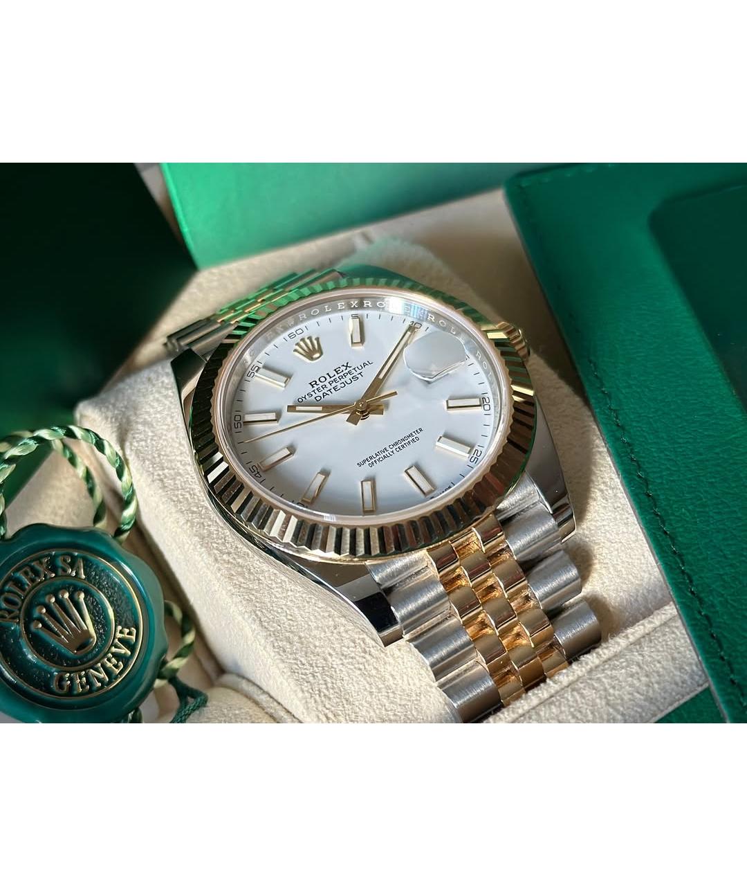 ROLEX Часы из желтого золота, фото 5