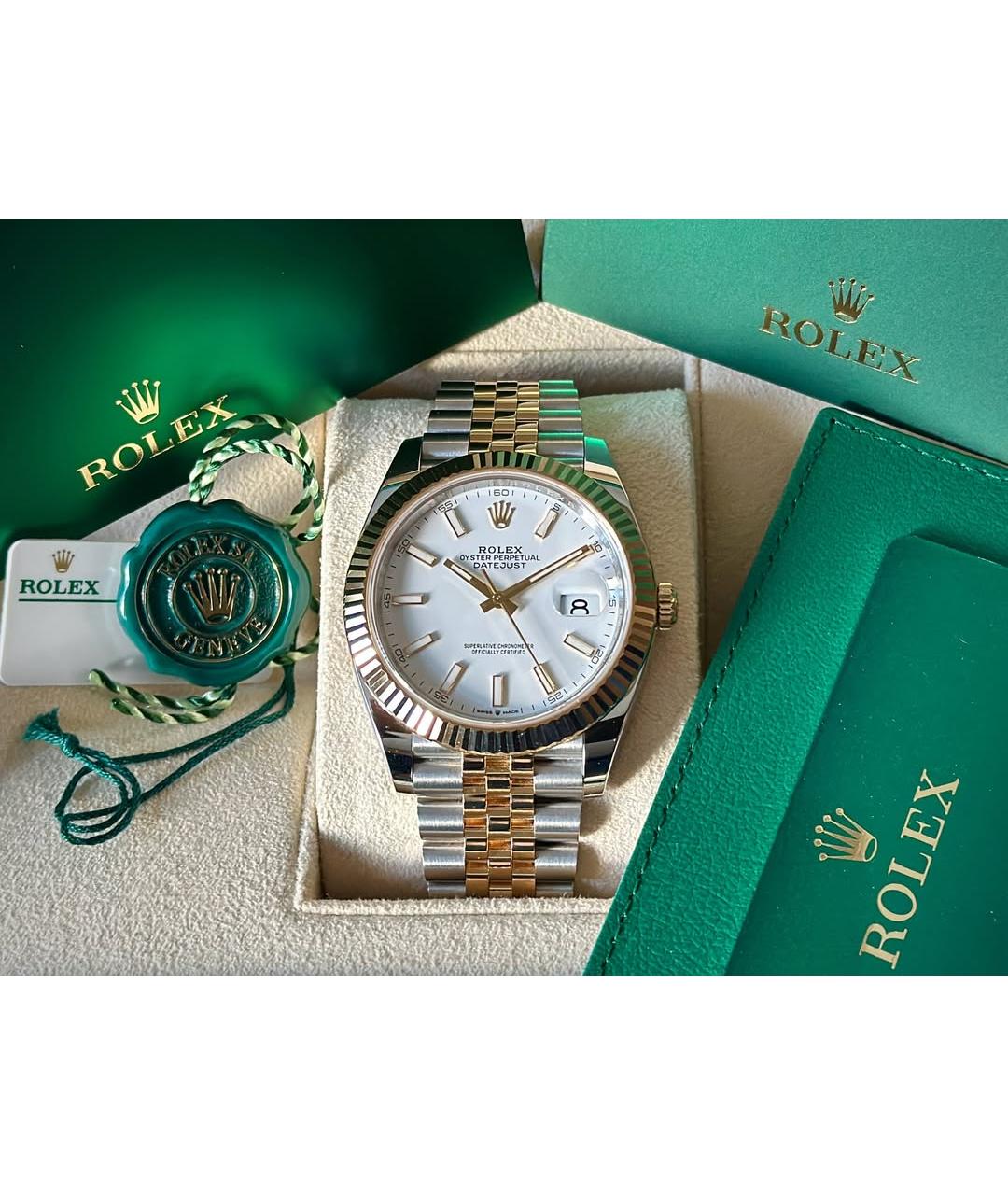 ROLEX Часы из желтого золота, фото 2