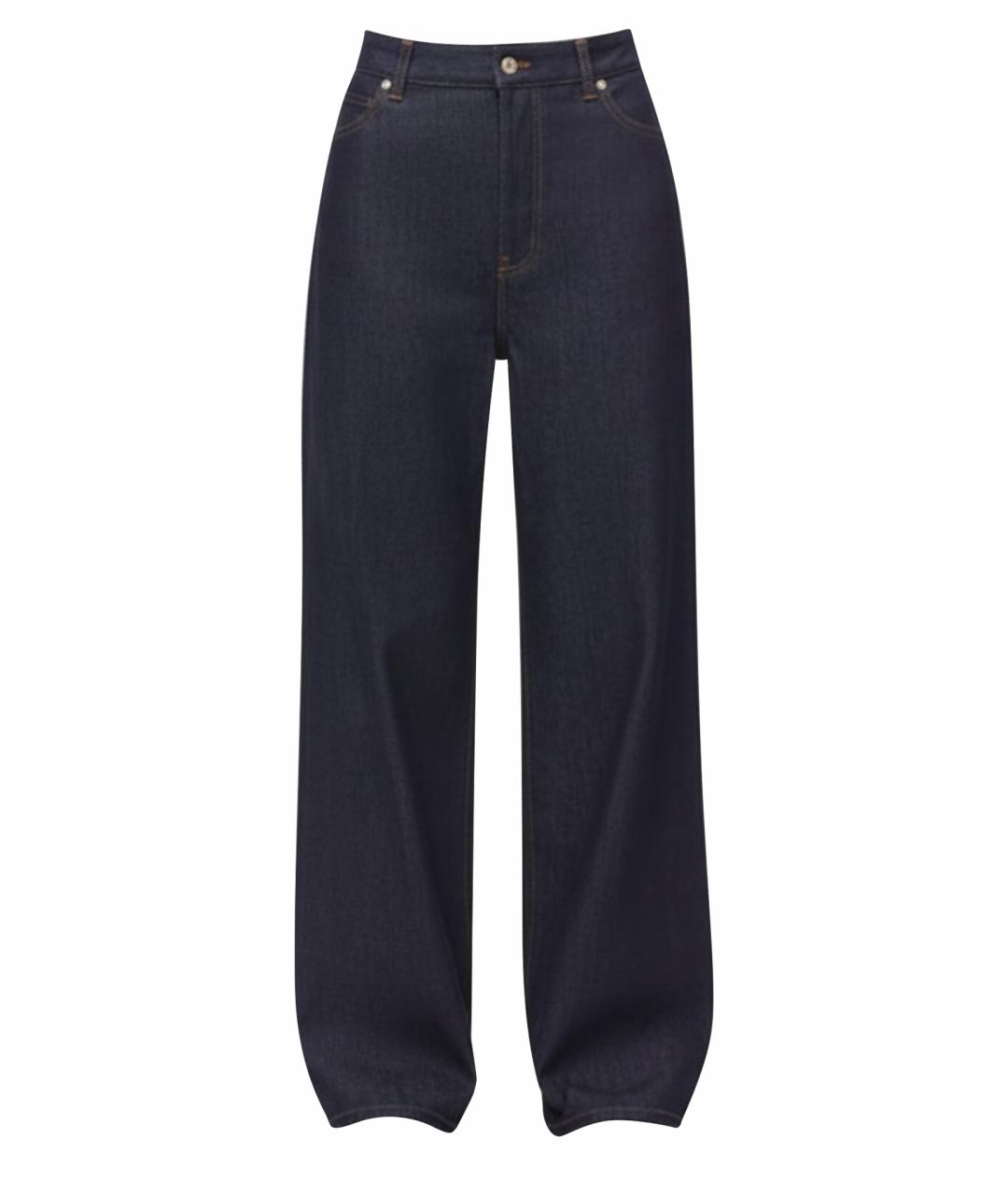 LOEWE Темно-синие прямые джинсы, фото 1
