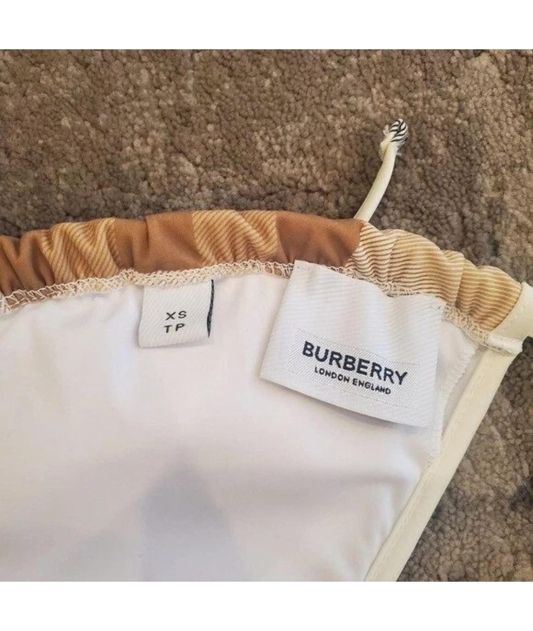 BURBERRY Бежевый купальник, фото 2