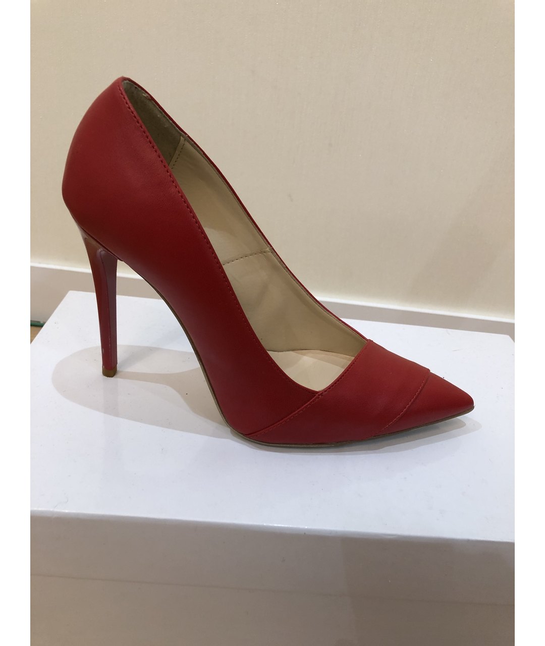 SISLEY - PARIS Красные кожаные туфли, фото 6