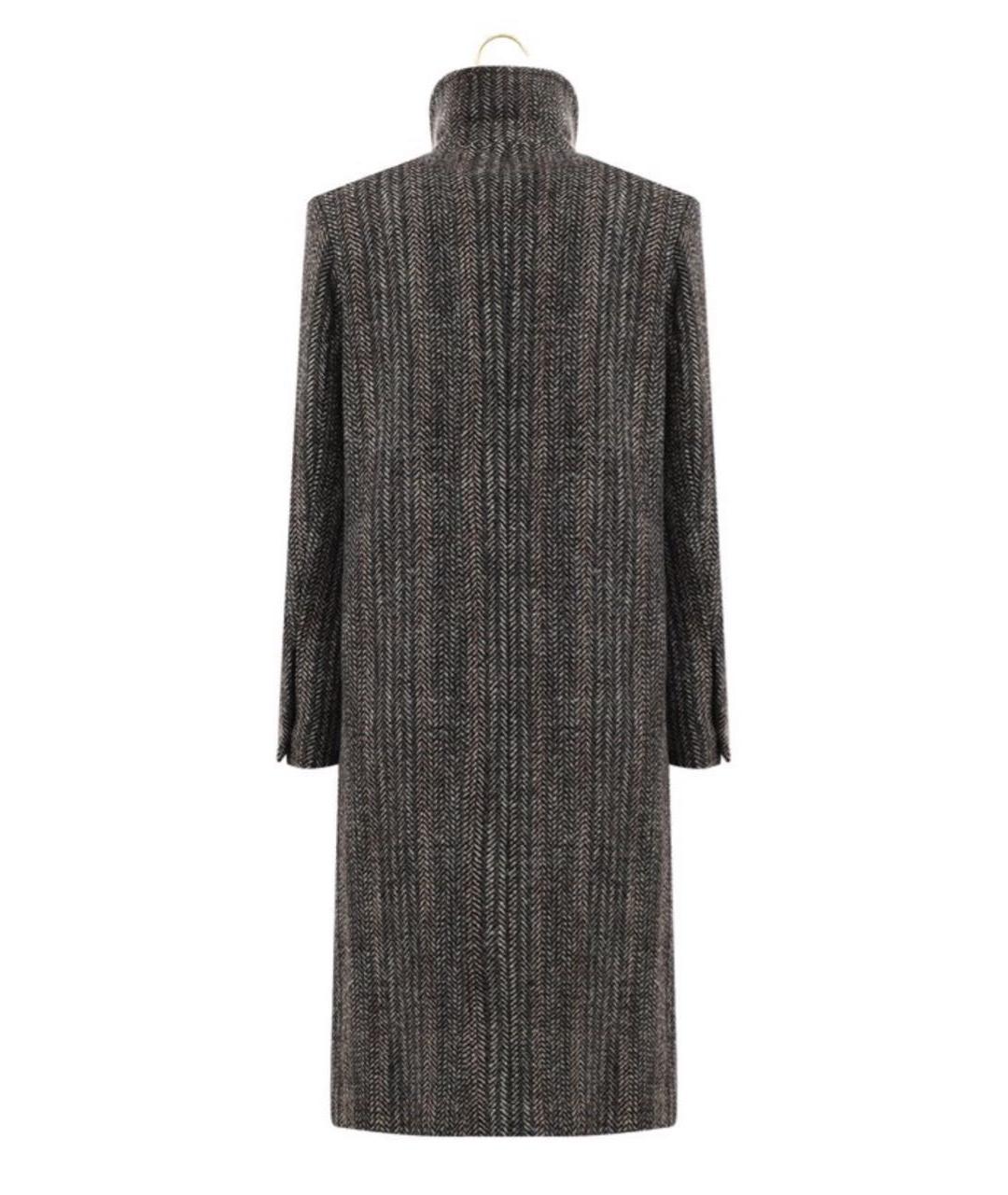 STELLA MCCARTNEY Серое шерстяное пальто, фото 2