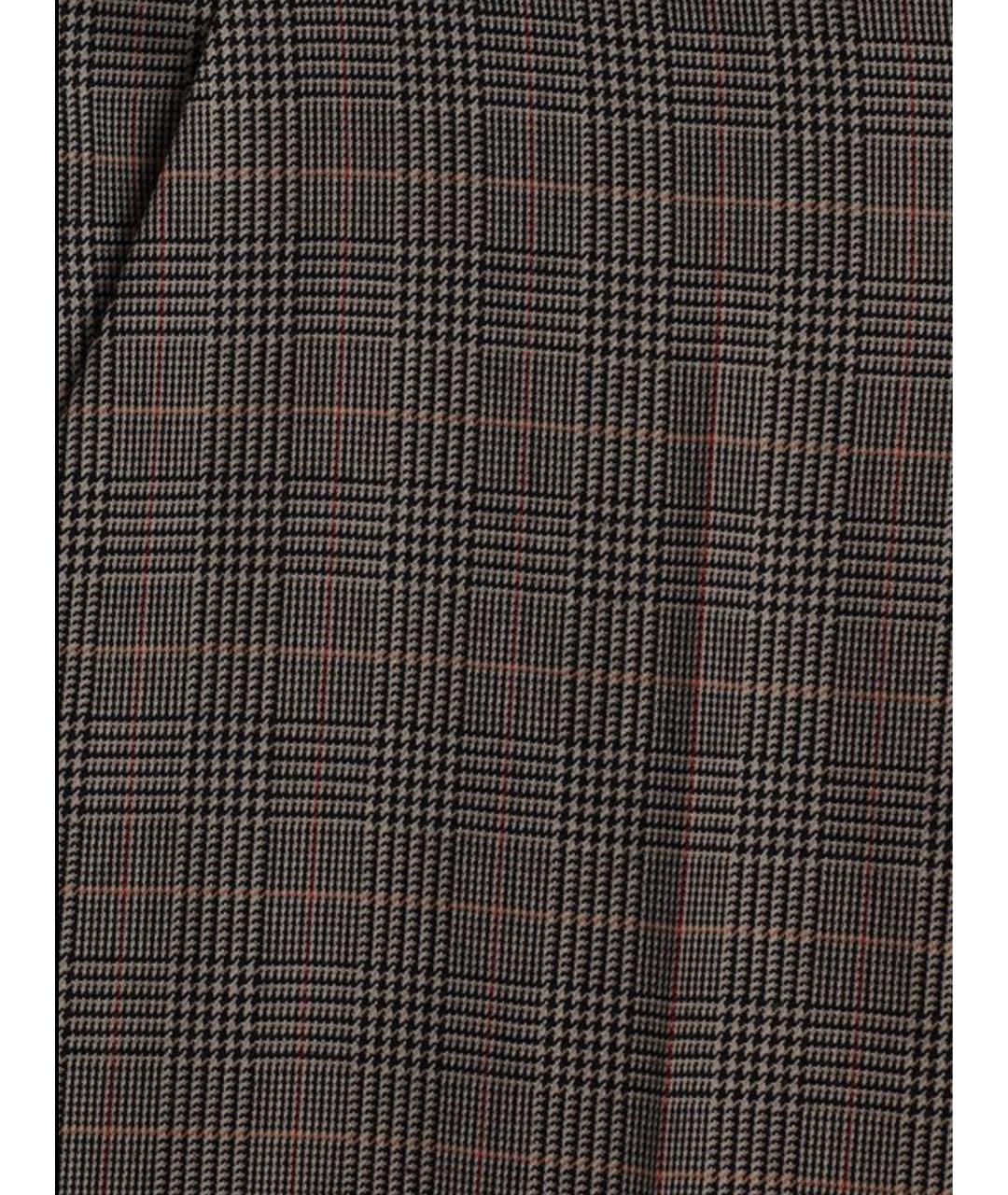 STELLA MCCARTNEY Антрацитовые шерстяные брюки широкие, фото 3