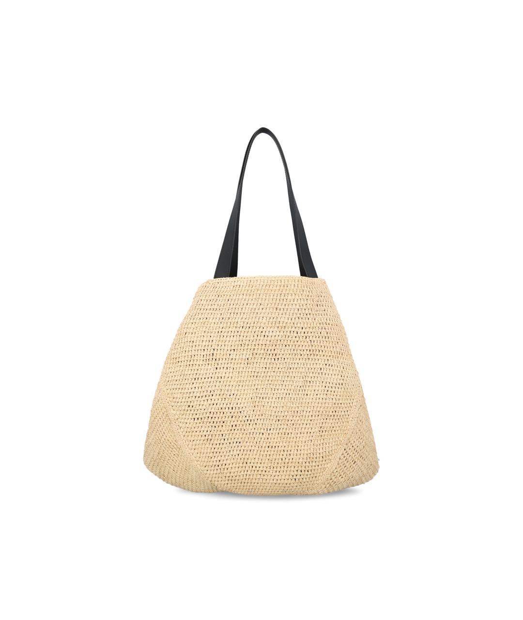 LOEWE Бежевая сумка тоут, фото 4