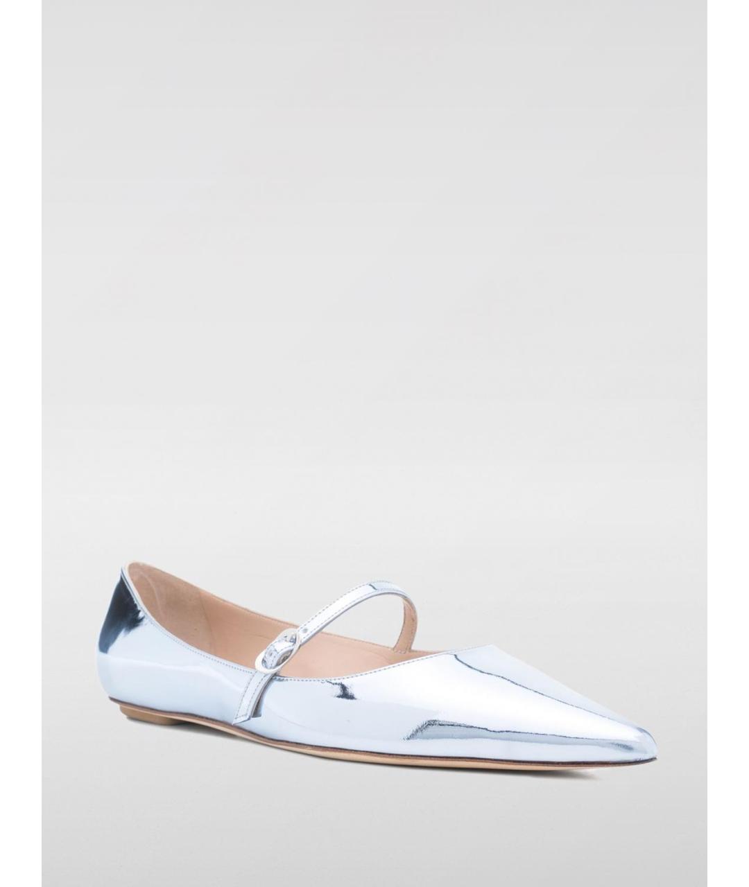 STUART WEITZMAN Голубые балетки, фото 2