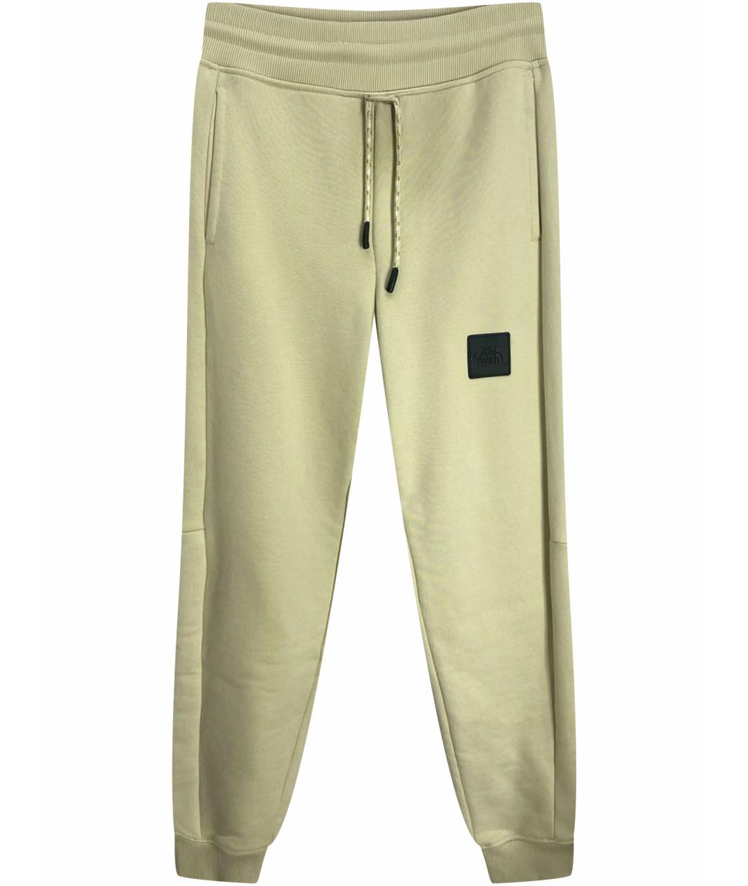 THE NORTH FACE Бежевые хлопковые спортивные брюки и шорты, фото 1
