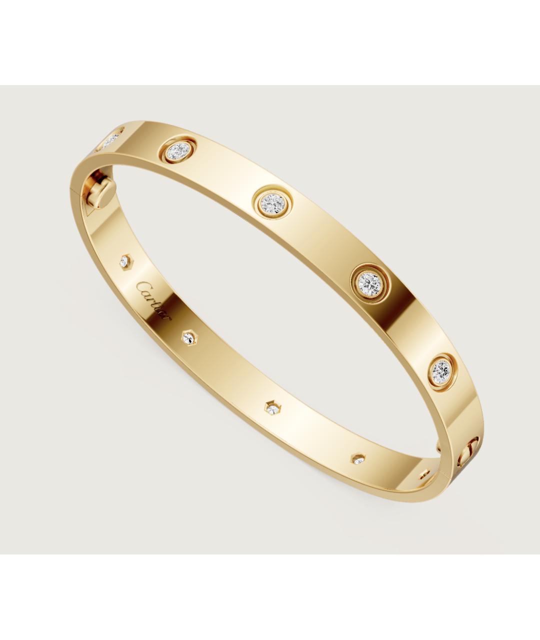 CARTIER Золотой браслет из желтого золота, фото 5