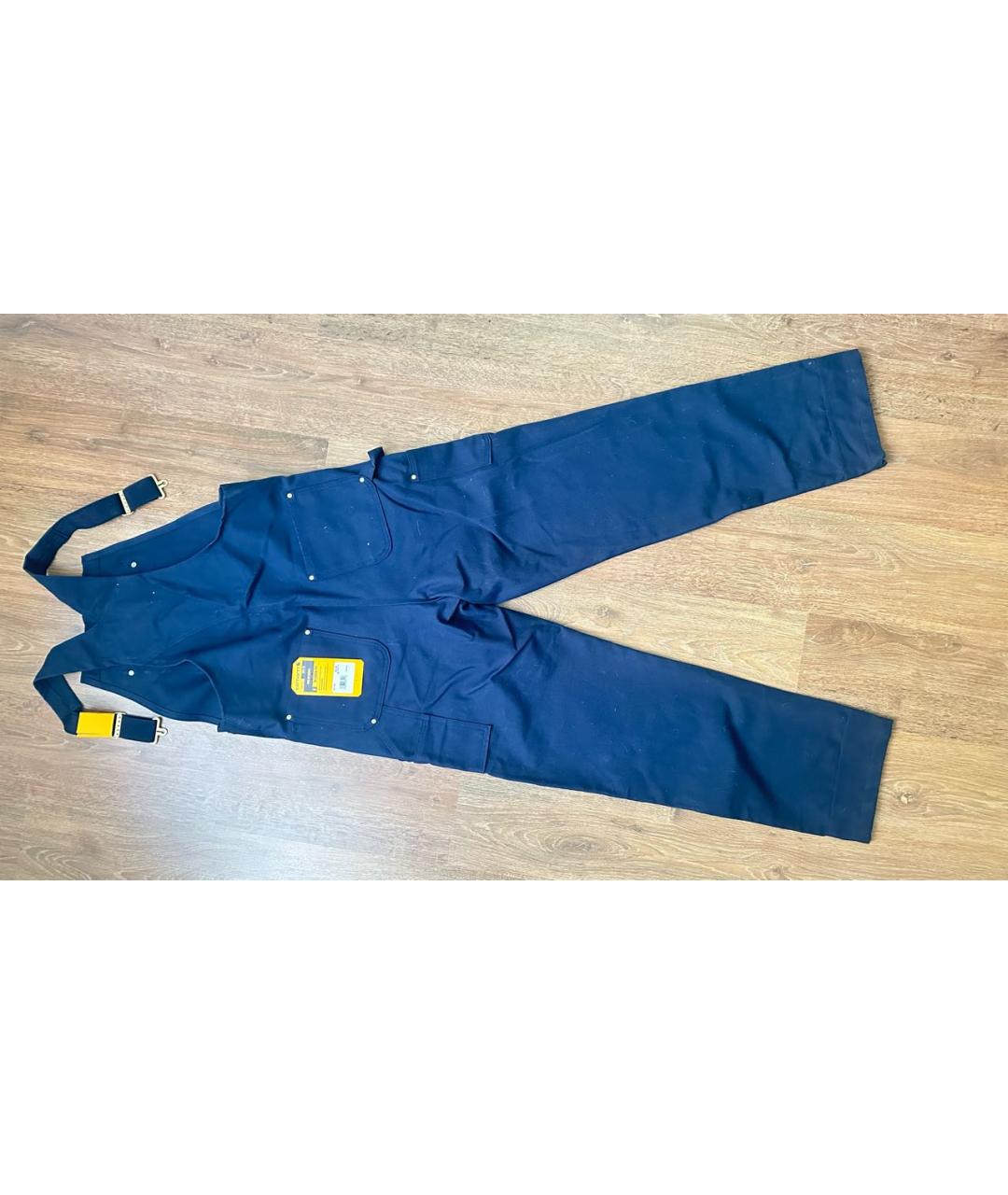 CARHARTT Темно-синий хлопковый комбинезон, фото 2