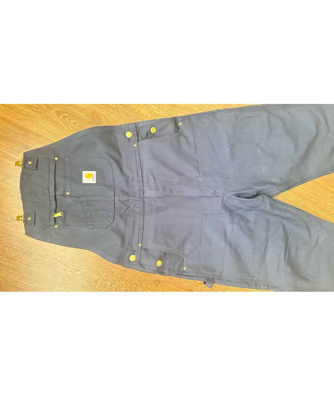CARHARTT Темно-синий хлопковый комбинезон, фото 3