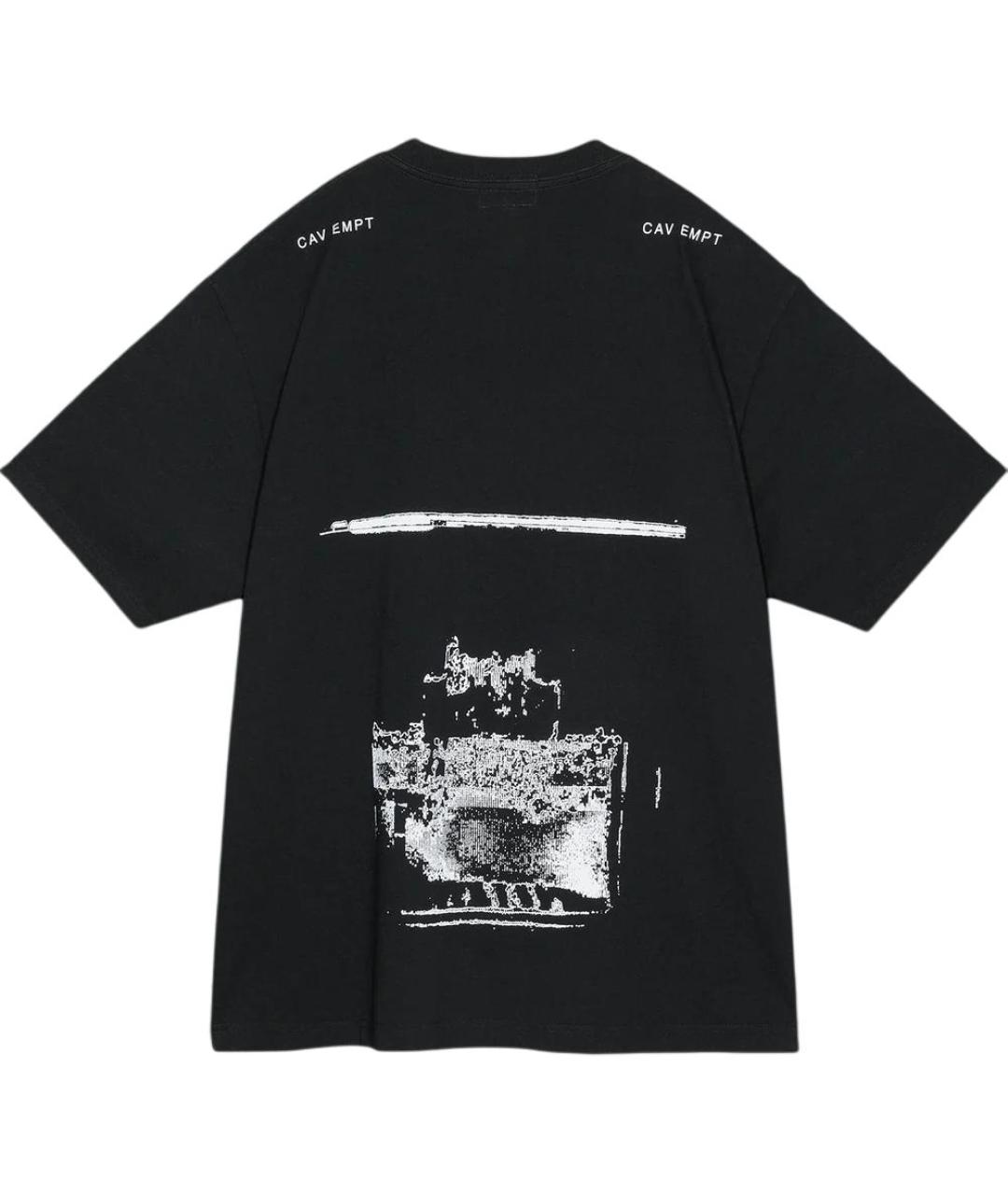 CAV EMPT Черная хлопковая футболка, фото 2
