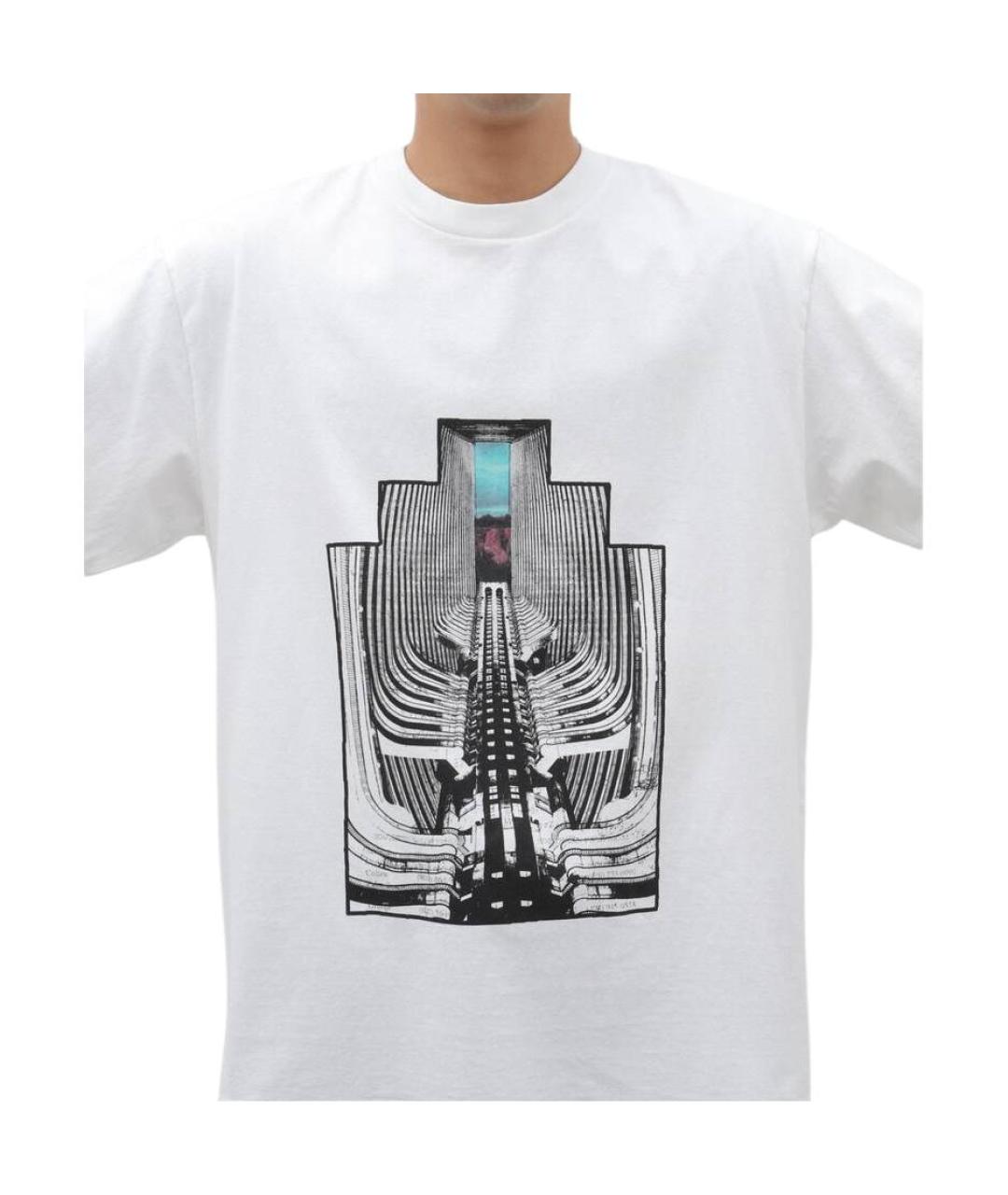 CAV EMPT Белая хлопковая футболка, фото 2