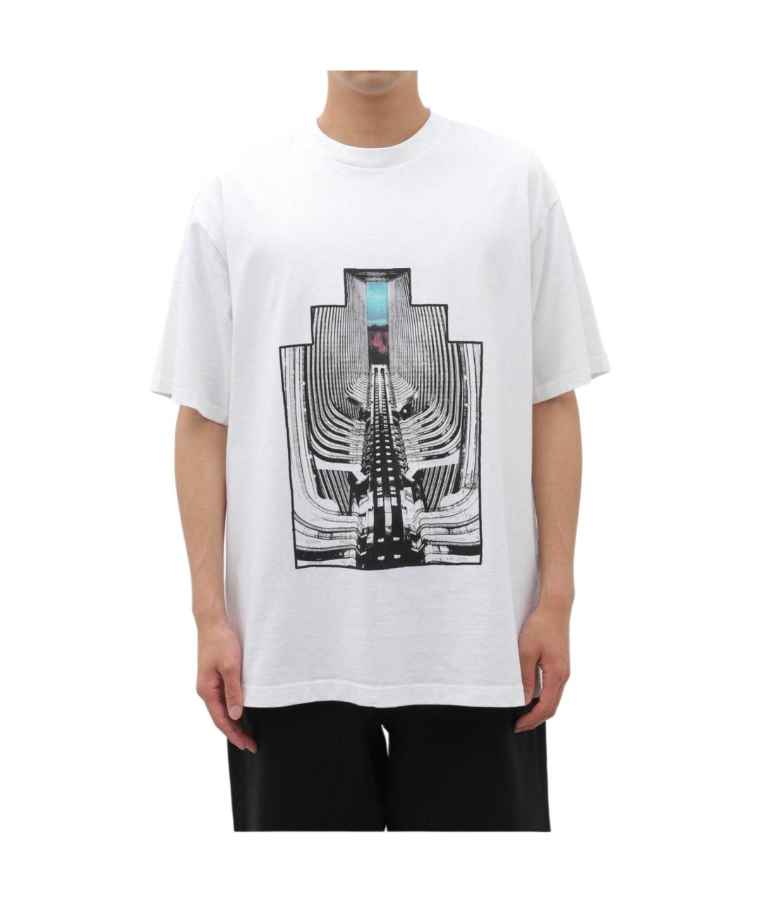 CAV EMPT Белая хлопковая футболка, фото 3