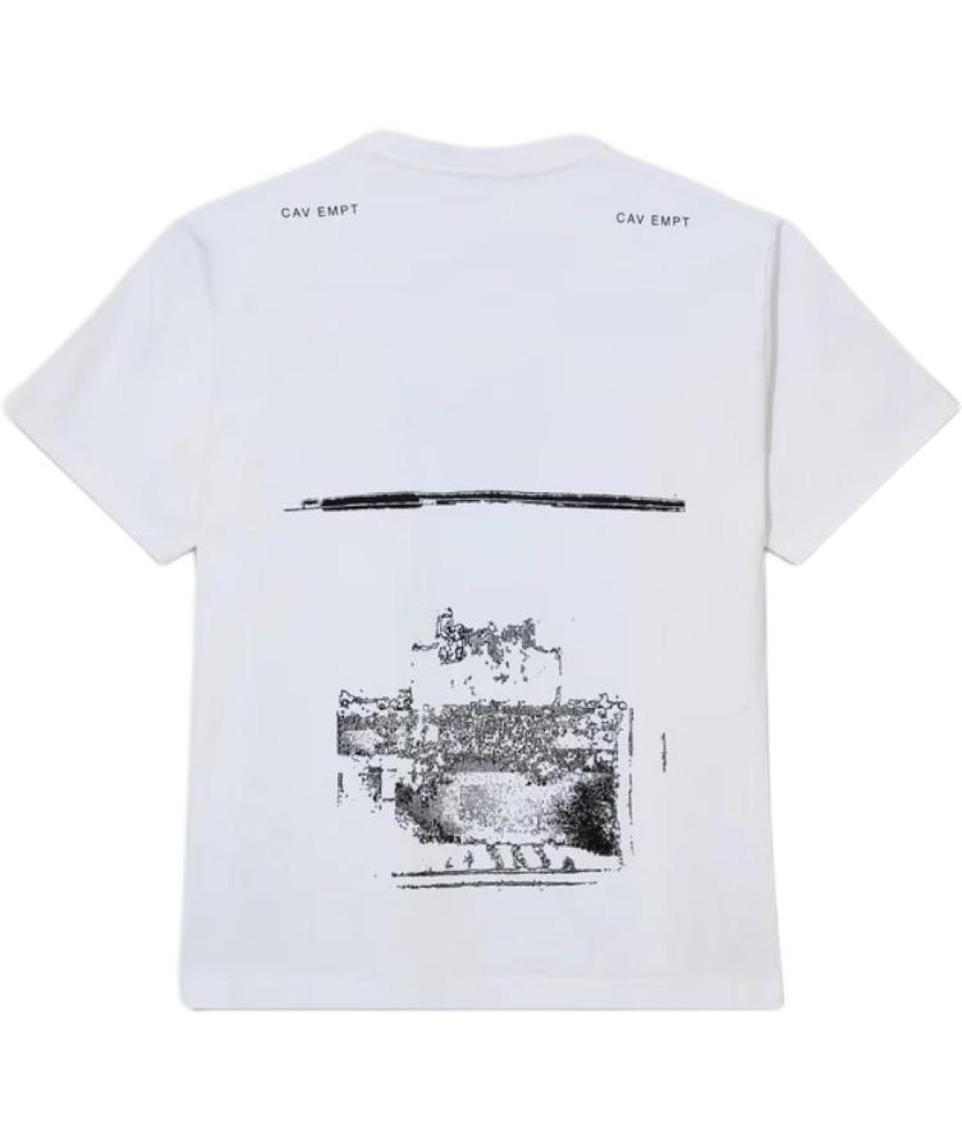 CAV EMPT Белая хлопковая футболка, фото 2