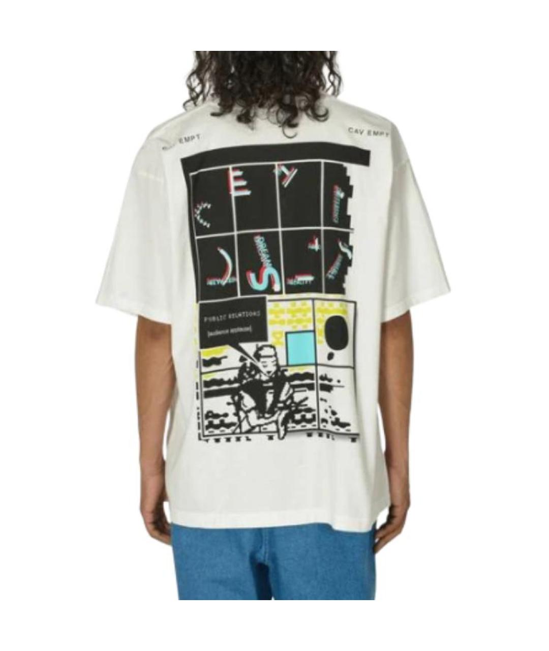 CAV EMPT Белая хлопковая футболка, фото 5