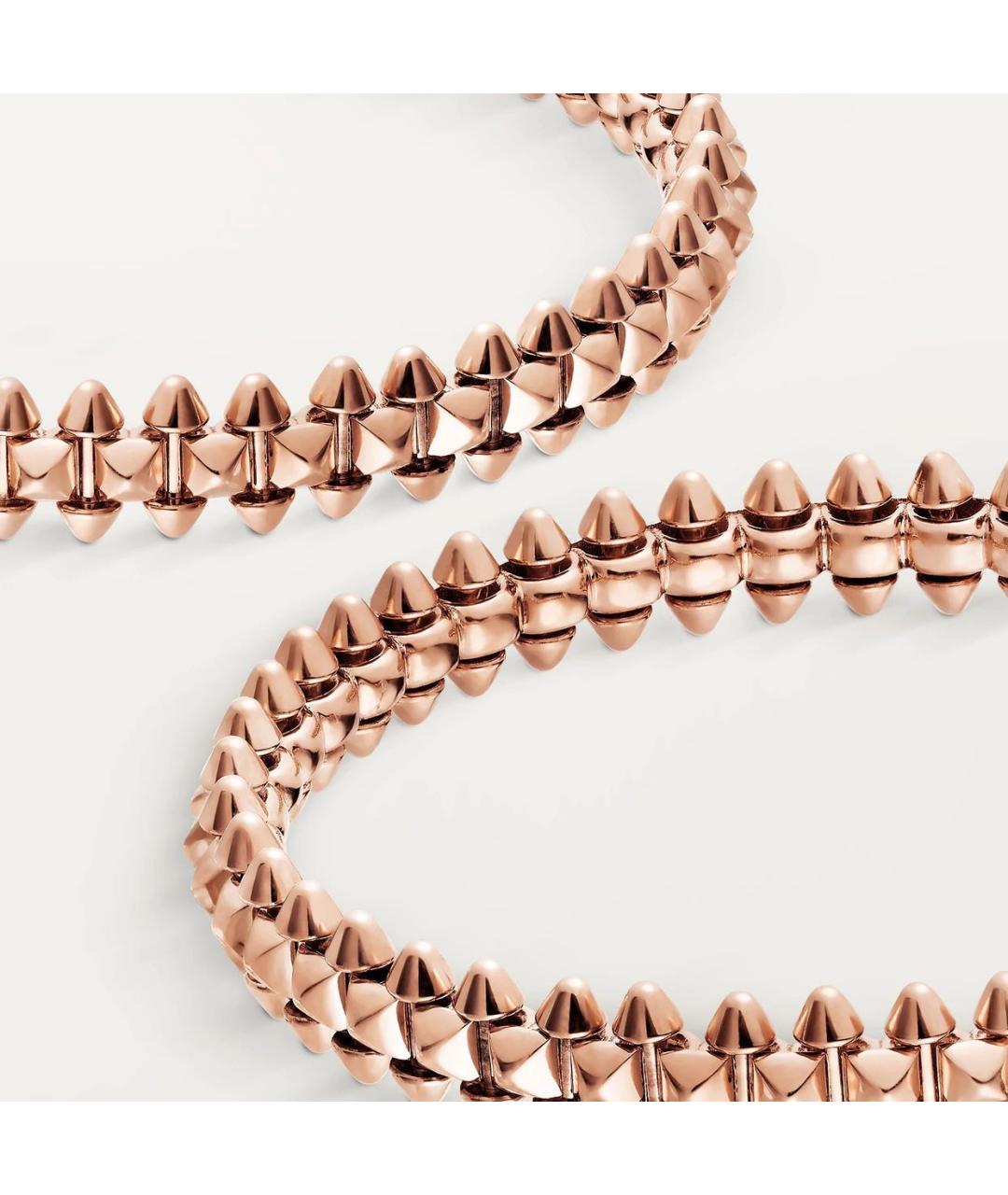 CARTIER Золотые серьги из розового золота, фото 4