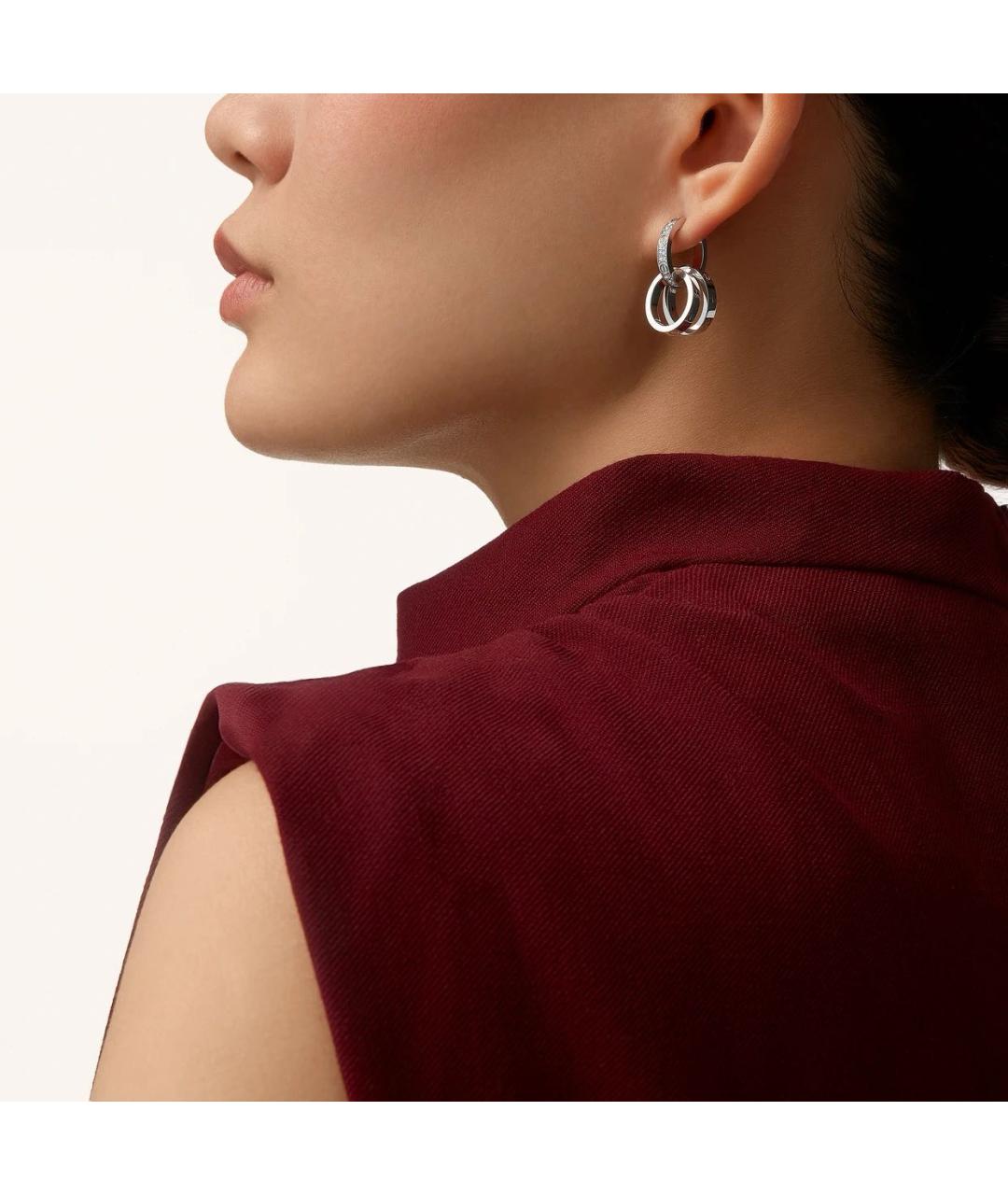 CARTIER Серьги из белого золота, фото 3
