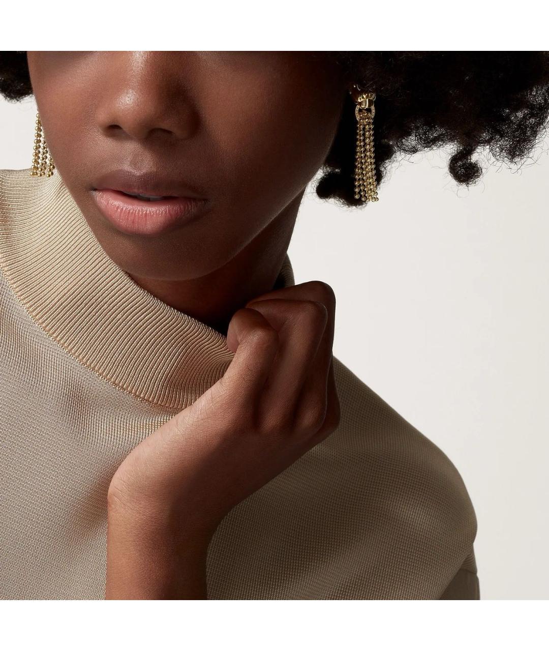 CARTIER Золотые серьги из желтого золота, фото 3