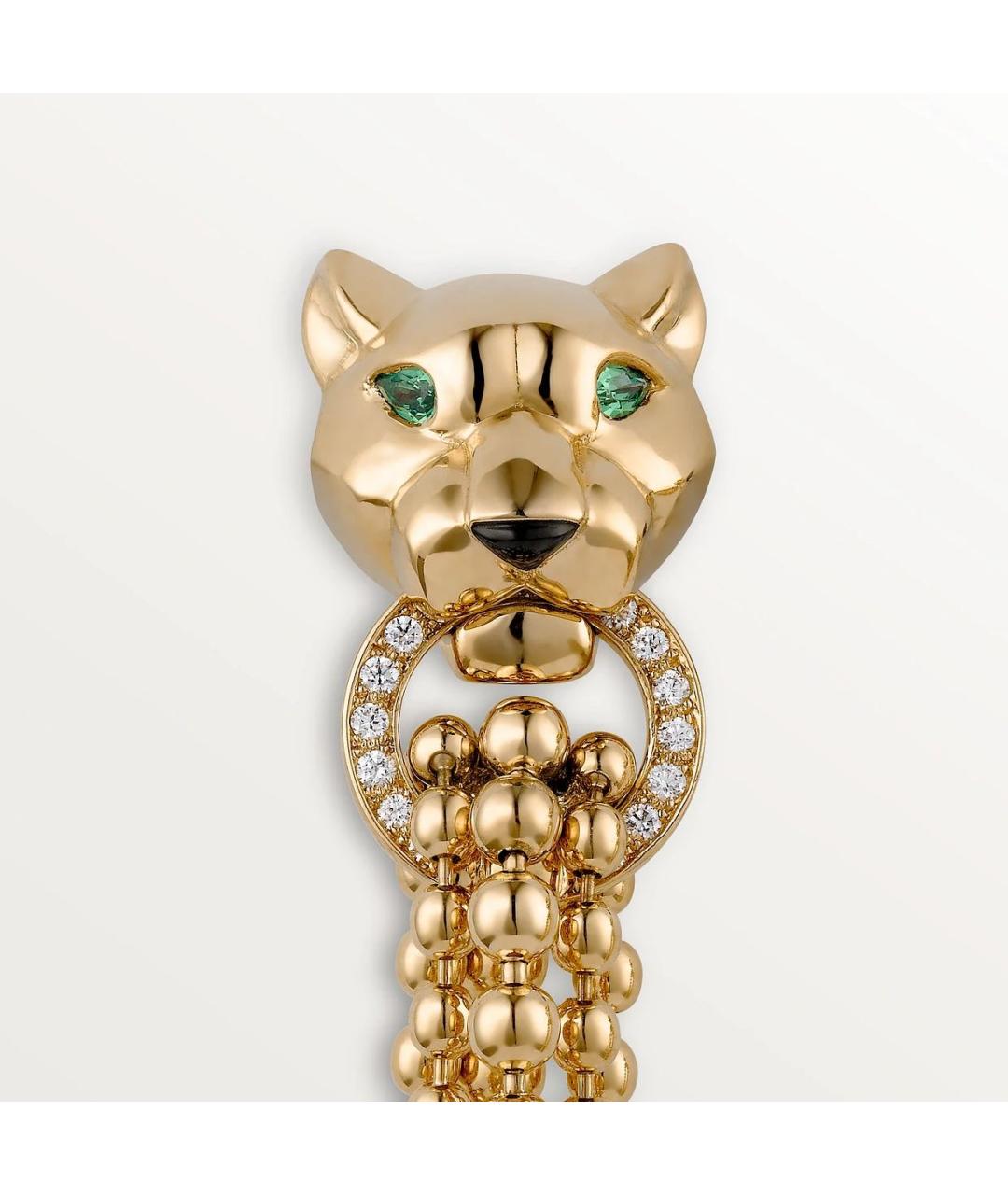 CARTIER Золотые серьги из желтого золота, фото 4