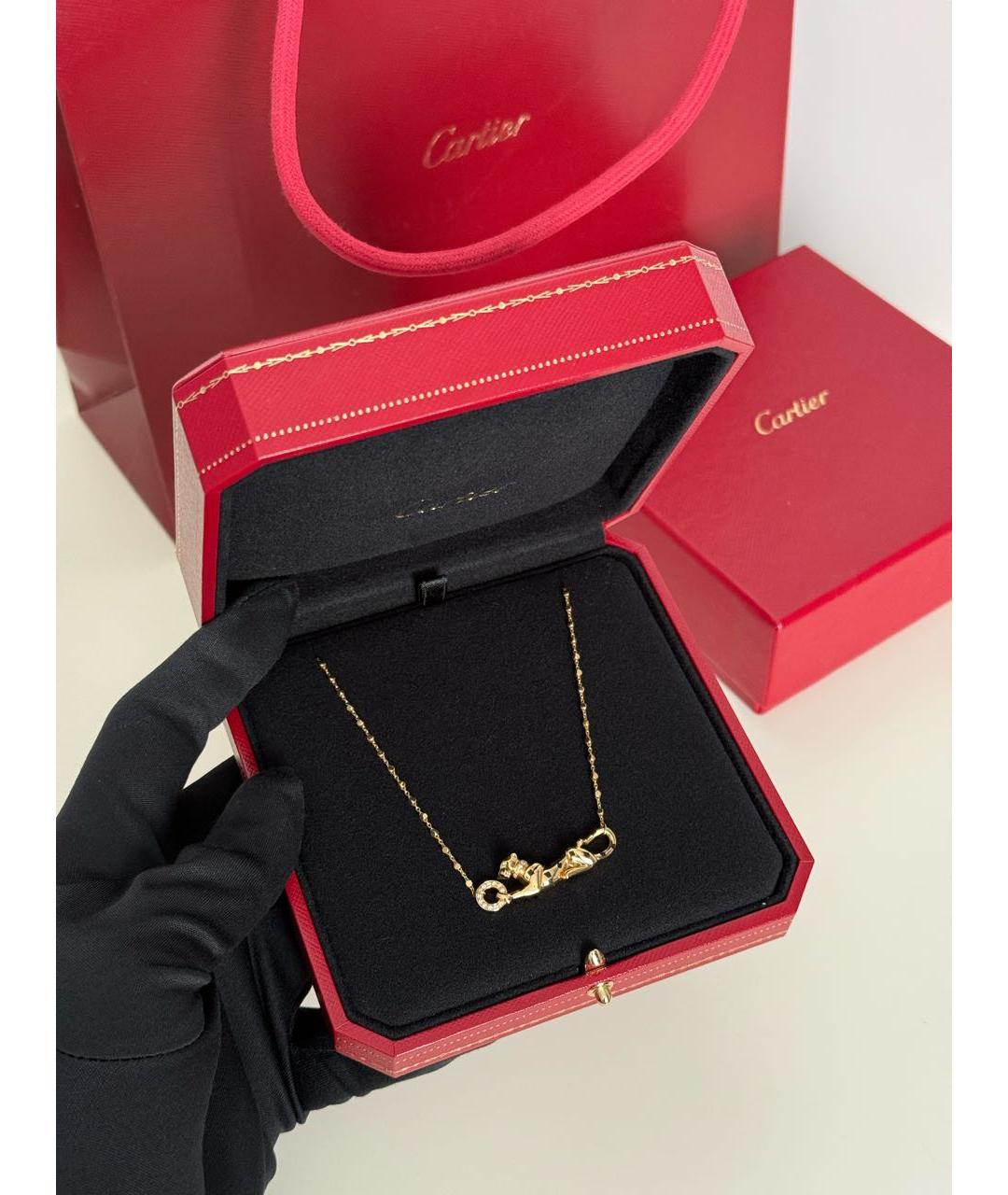 CARTIER Золотая подвеска из желтого золота, фото 2