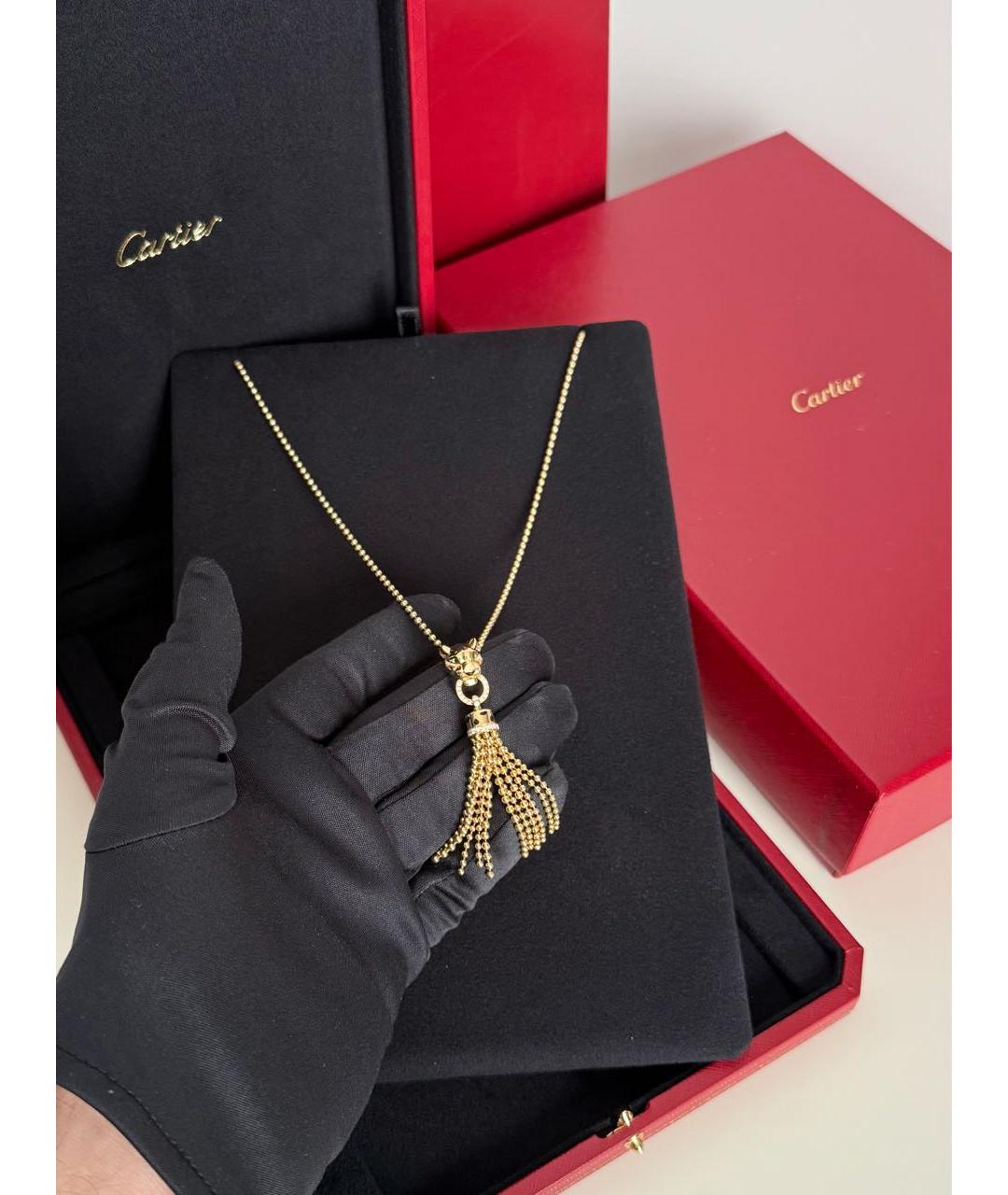 CARTIER Золотая подвеска из желтого золота, фото 2