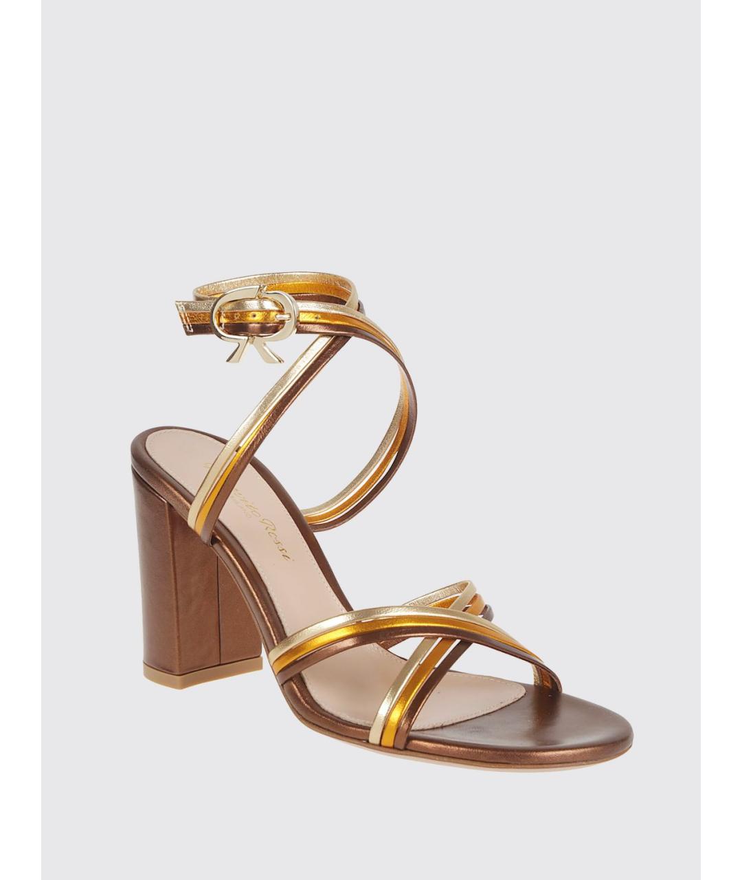 GIANVITO ROSSI Мульти босоножки, фото 2