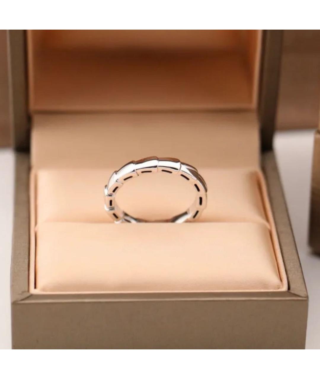 BVLGARI Кольцо из белого золота, фото 2