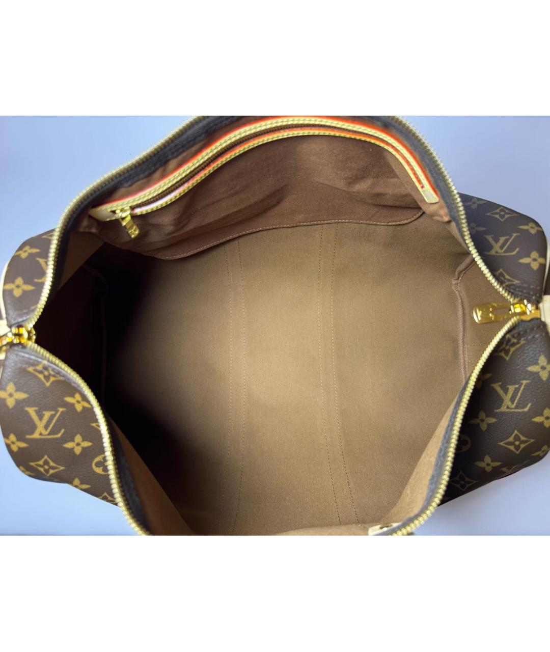 LOUIS VUITTON Коричневая дорожная/спортивная сумка, фото 4
