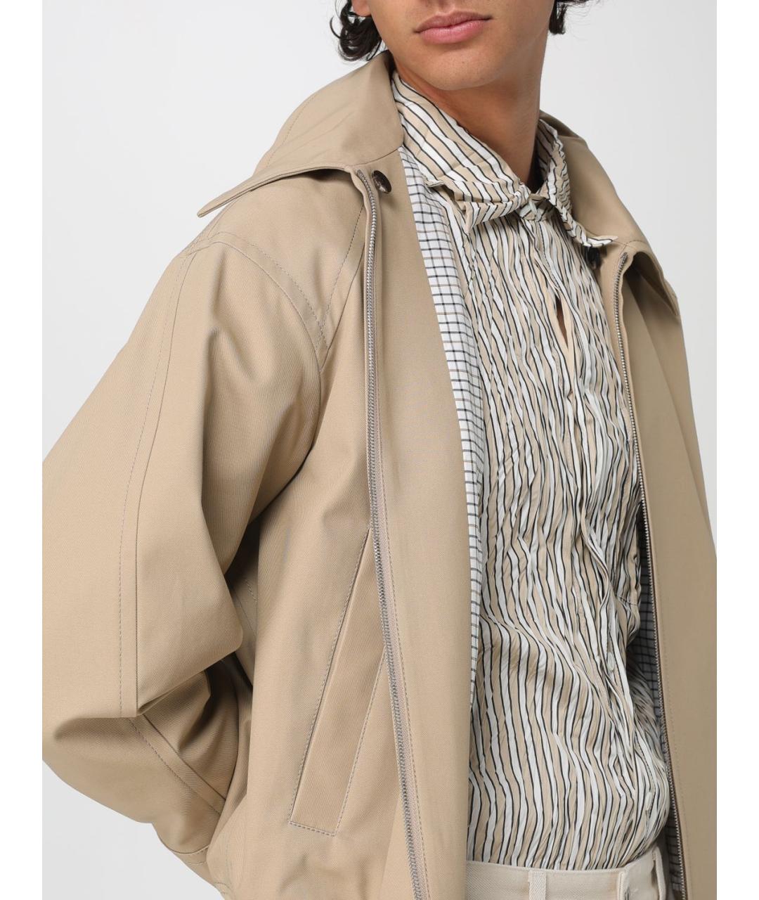BOTTEGA VENETA Бежевая куртка, фото 6