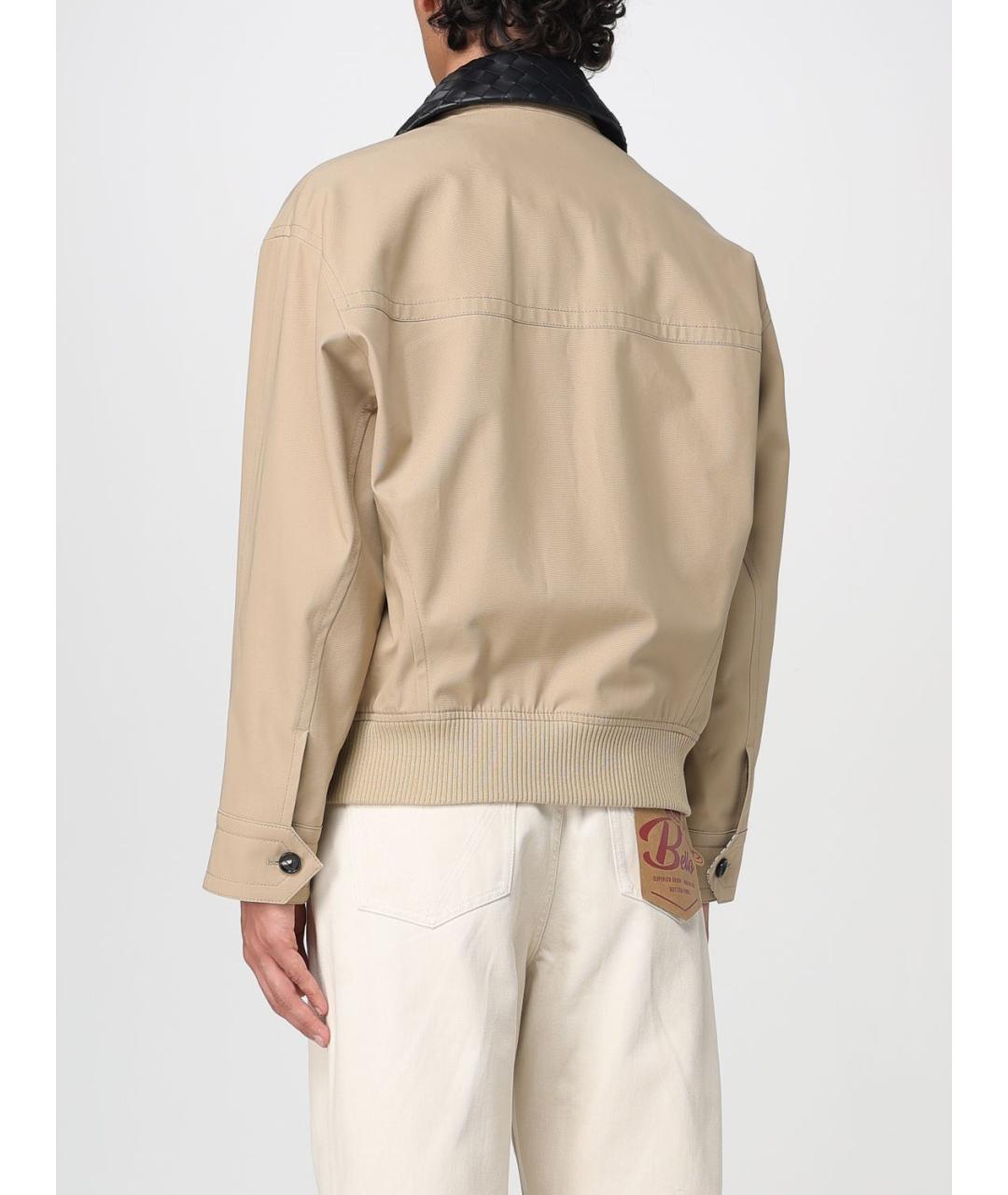 BOTTEGA VENETA Бежевая куртка, фото 4