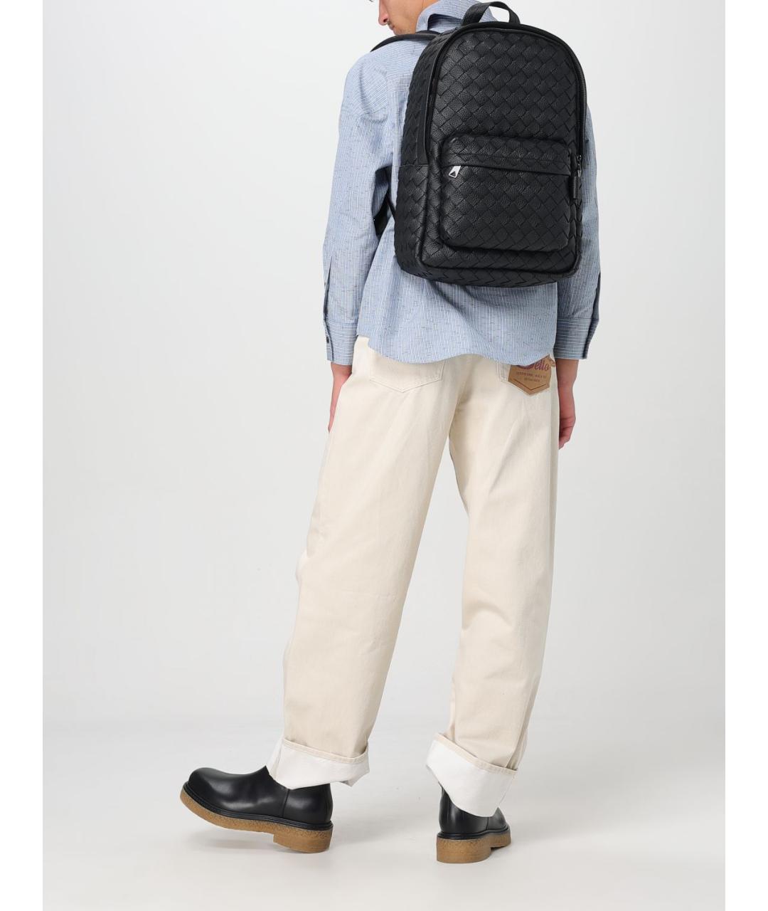 BOTTEGA VENETA Бежевые хлопковые прямые джинсы, фото 3